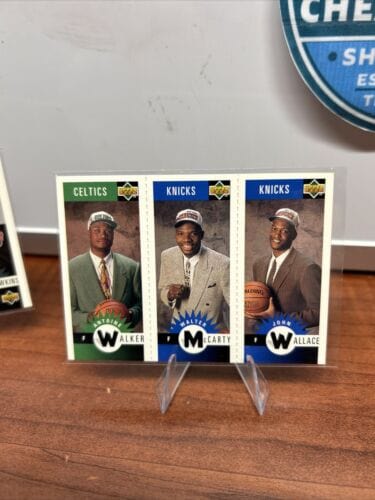 1996 Upper Deck Mini Cards 3 in1 (X4) “12 Mini’s Total” M.Finley