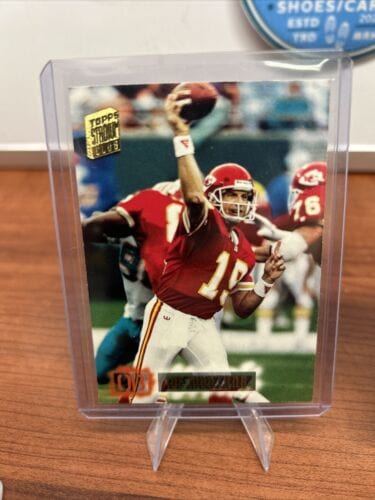 Joe Montana HOF 1994-1995 Topps Stadium Club #160,#615 Kansas City Chi