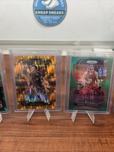 Bulls 2021-22 Panini Prizm/Select/Donrus RC,24 Select Orange Flash Pri