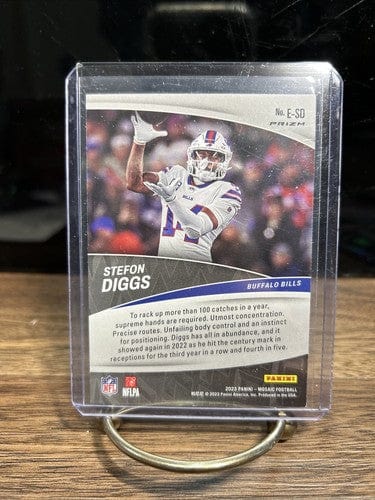 Stefon Diggs - 2023 Mosaic Elevate Prizm Insert #E-SD - Buffalo Bills