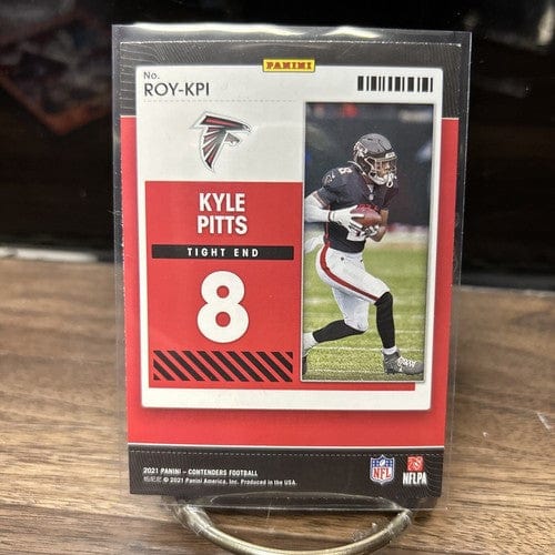 2021 Panini Contenders Rookie of the Year Kyle Pitts #ROY-KPI Rookie R