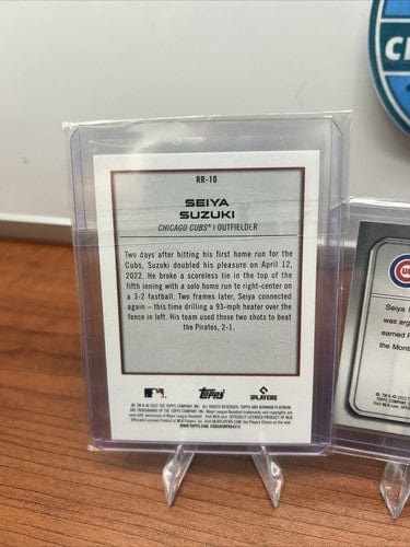 Seitan Suzuki RC 2022 Bowman Platinum Lot Renowned Rks,Minted In Merri