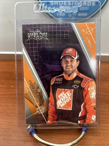 2007 Press Pass Stealth #87 Tony Stewart Prime Objective Card Home Dep