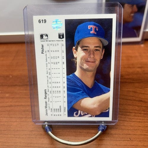 Texas Rangers Lot(4)1990 Upper Deck Pitchers Nolan Ryan,K.Brown,B.Witt