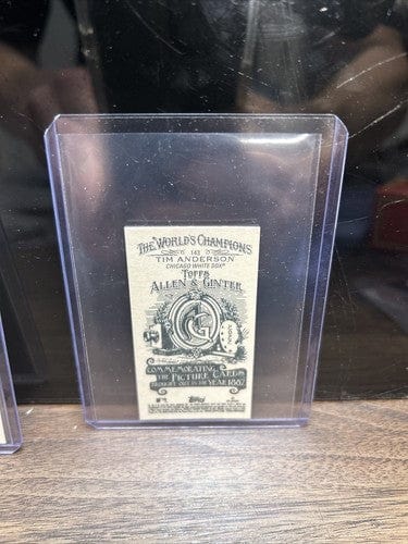 Tim Anderson Lot(2) 2022 Allen&Ginter #143+ Mini Tobacco #143 Chicago