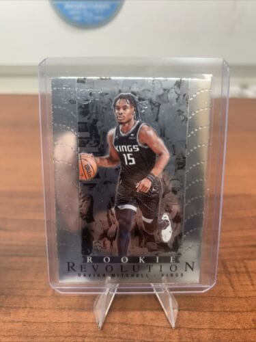 Davion Mitchell 2022-23 Panini Flux Red Mojo Prizm Parallel /99 + Bonu