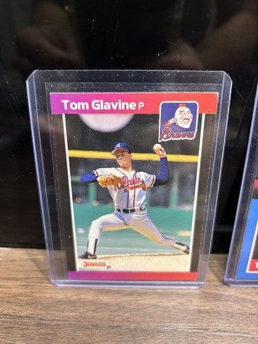 Tom Glavine HOF Atlanta Braves Lot(2) 1988 Donruss RC#644, 1989 Donrus