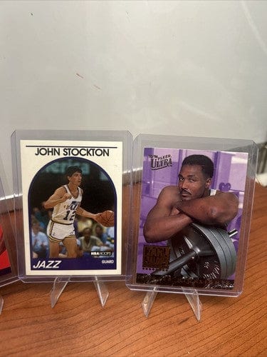 Utah Jazz HOF Lot Karl Malone, John Stockton 93-94/94-95 Fleer Ultra 2