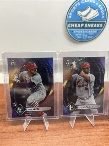 St Louis Cardinals 2022 Bowman Platinum Lot(4) Pupils, Molina, Arenado