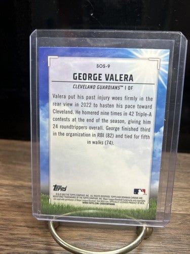 2023 Bowman Chrome George Valera Sights On September Mega Box Refracto