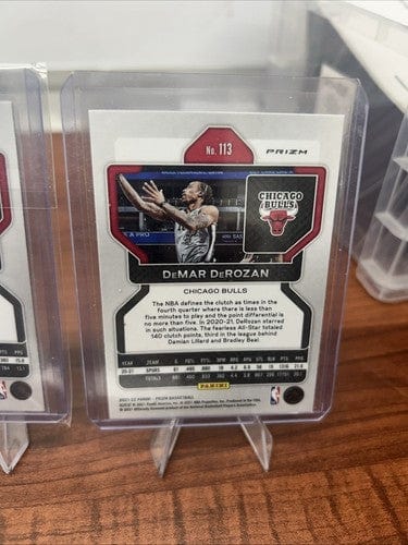 Bulls 2021-22 Panini Prizm/Select/Donrus RC,24 Select Orange Flash Pri