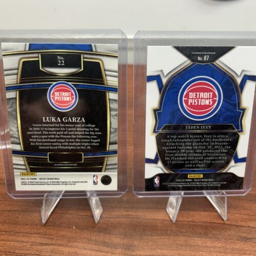 Detroit Pistons All RC Lot Cade Cunningham, Jaden Ivey, Luka Garza, I