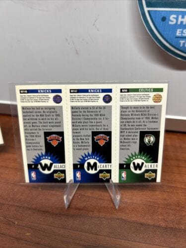 1996 Upper Deck Mini Cards 3 in1 (X4) “12 Mini’s Total” M.Finley