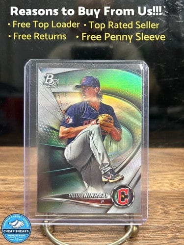 Doug Nikhazy 2022 Bowman Platinum Ice Foil Parallel Gurdians Bball car