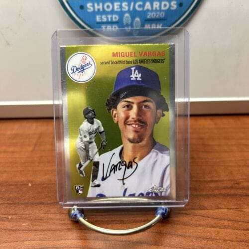 Miguel Vargas RC 2023 Topps Chrome Platinum Anniversary Los Angeles D