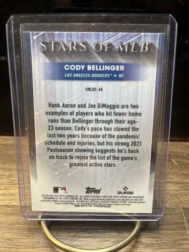 2022 Topps Baseball Series 2 Stars of MLB Chrome Cody Bellinger SMLBC-