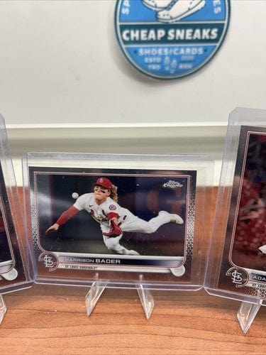 St Louis Cardinals 2022 Topps Chrome Lot (5) Molina,Lester,Bader