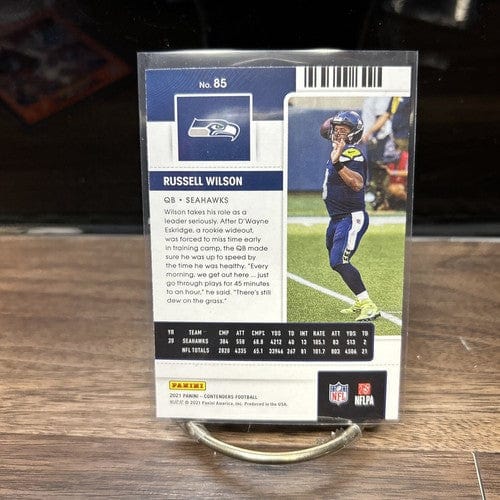 2021 Panini Contenders #85 Russell Wilson Seattle Seahawks