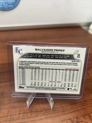 Salvador Perez 2022/2023 Topps Chrome /Allen&Ginter 2015 WS MVP Lot KC