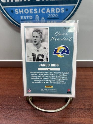 Jared Goff 2023 Panini Zenith Football Class President #CP-2016 - Rams