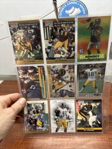 Pittsburgh Steelers 28 Card NFL Lot 2023 Optic,Zenith,Contenders 1980