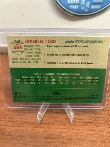 Emmanuel Case 2023 Topps Chrome Platinum Anniversary Cleveland Guardia