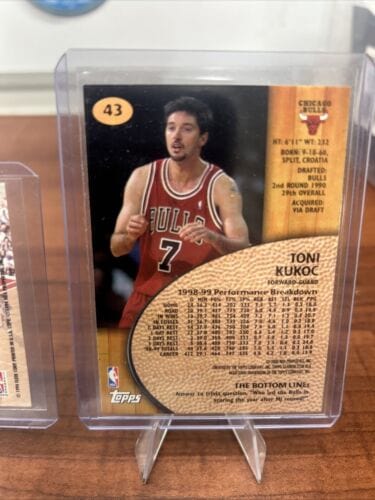 Toni Kukoc Chicago Bulls (RC)lot 93-94 Fleer Ultra 2000 Stadium Club