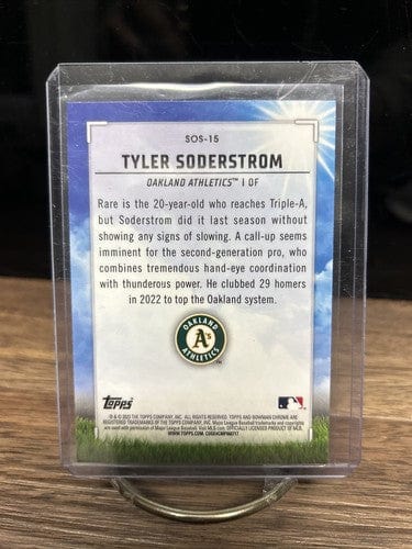 2023 Bowman - Sights on September #SOS-15 Tyler Soderstrom