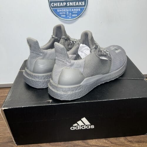 Adidas Ultra Boost x Pharrell Solar Hu Glide, Grey, Mens Size US 5 Or