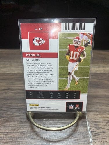 2021 Panini Contenders #48 Tyreek Hill Season Ticket