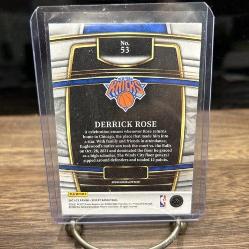 2021-22 Panini Select Basketball Concourse Derrick Rose #53 New York K