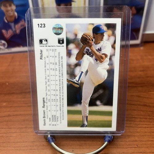 Texas Rangers Lot(4)1990 Upper Deck Pitchers Nolan Ryan,K.Brown,B.Witt