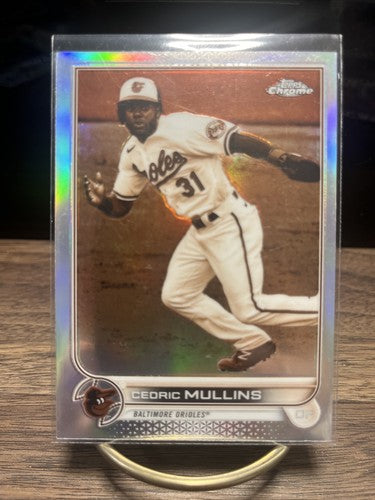 CEDRIC MULLINS Sepia Refractor 2022 Topps Chrome #120 Baltimore Oriole