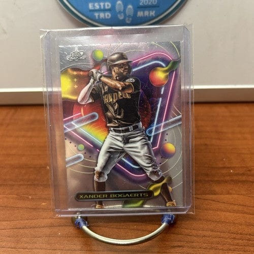 Xander Bogarerts 2023 Topps Chrome Cosmic Baseball Card #49San Diego P