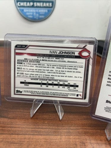Cincinnati Reds 2024 Bowman Chrome ROY-4 Noelvi Marte, Cam Collier #BC