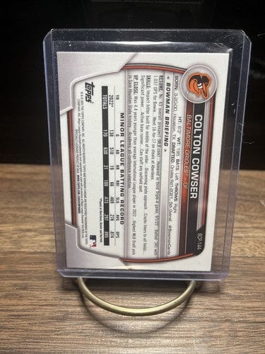 2023 Bowman Chrome Colton Cowser Prospect Card #BCP-144 - Baltimore Or