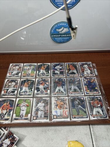 Houston Astros 2022/2023/2024 Bowman Chrome/ Bowman Lot Of 36