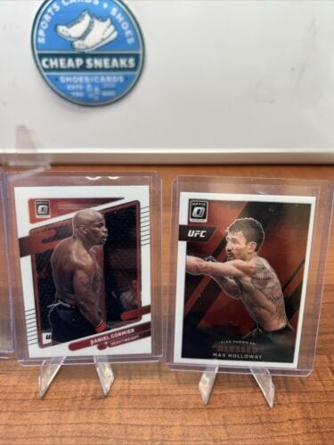 2022 Donruss Optic UFC Lot Max Holloway, J Peña “My House” Daniel