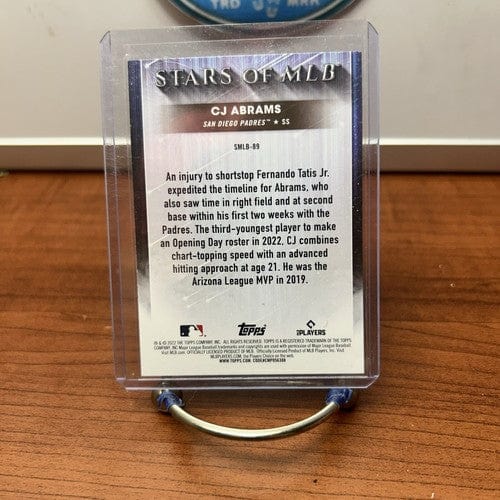 CJ Abrams 2022 Topps Update Stars of MLB RC #SMLB-89 San Diego Padres