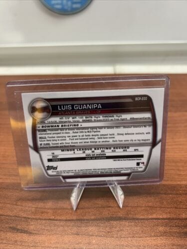 Luis Guanipa -2023 Bowman Chrome Mojo Refractor- 1st Bowman #BCP-200 -