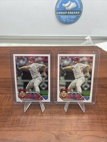 AARON NOLA 2023 Topps Series 1 Baseball Card #278 Phillies + Bonus C