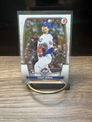 2023 Kodai Senga (RC) 2023 Bowman Rookie Card #75 +BONUS CARD New Yor