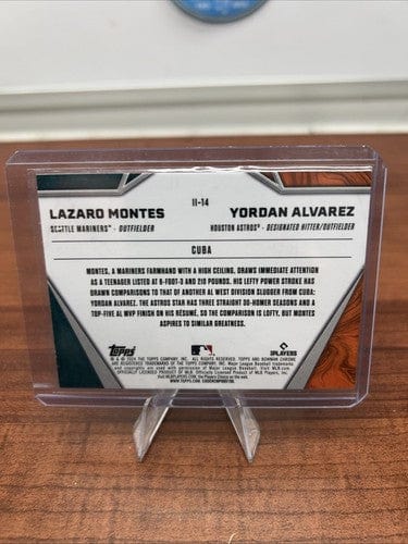 2024 Bowman Chrome International Impact #II14 Lazaro Montes Yordan Alv