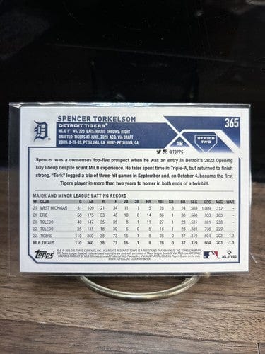2023 Topps Series 2 - Future Stars #365 Spencer Torkelson