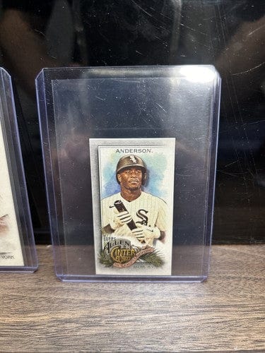 Tim Anderson Lot(2) 2022 Allen&Ginter #143+ Mini Tobacco #143 Chicago
