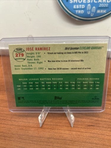 Jose Ramirez 2023 Topps Chrome Platinum Anniversary Cleveland Guardian