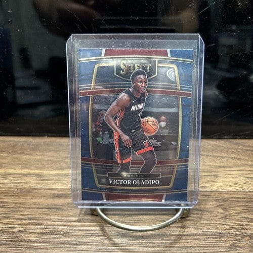 2021-22 Panini Select Victor Oladipo #66 Retail Blue Silver Prizm Conc