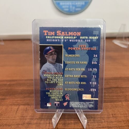 Tim Salmon 1996 Topps Stadium Club Power Streak “Members Only” #PS