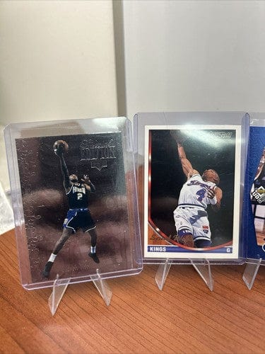 Sacromento Kings Lot (10) With Past And Current Players Richmond,Webb,