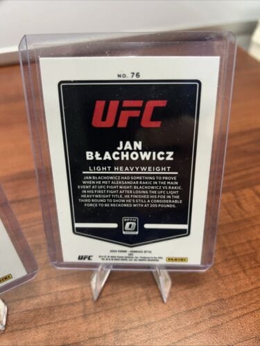 2022 Donruss Optic UFC Lot Jon Jones #65, Donald Cerrone #33,Jan Blach